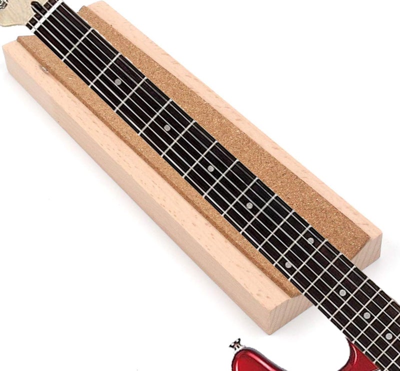 FarBoat Neck Support Cradle Neck Rest Stand Caul Wood Pillow Display for Guitars Bass Ukulele (11.8inch) - Image 4